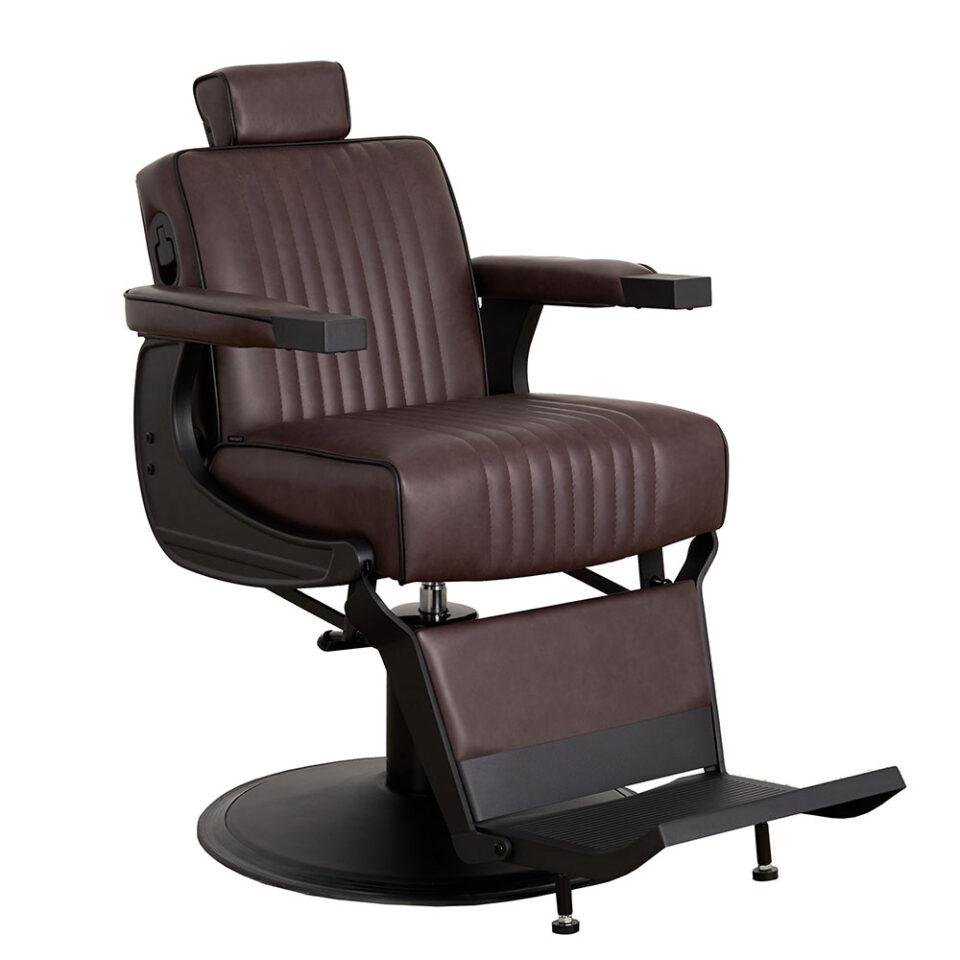 Joker Merlot Barbers Chair | Comfortel