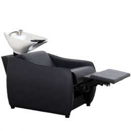 Harlow Electric Recline Wash Lounge - Midnight