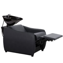 Harlow Electric Recline Wash Lounge - Midnight