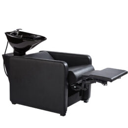 Kira II Electric Recline Wash Lounge - Black
