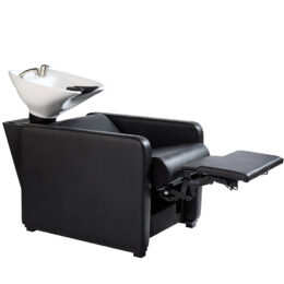 Kira Electric Recline Wash Lounge - Black