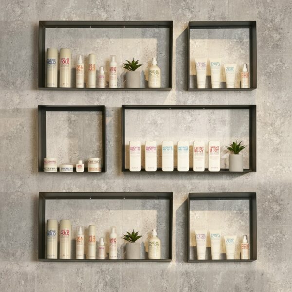 Metal Square Box Comfortel Metal Square Box Comfortel, Salon Towel Storage Ideas
