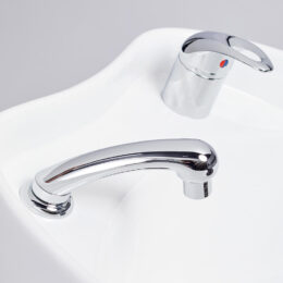 Chrome Flick Mixer Tapset 5L/min