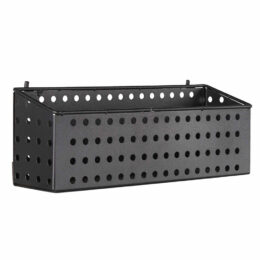 Bottle & Brush Holder - Trolley Accessory Black
