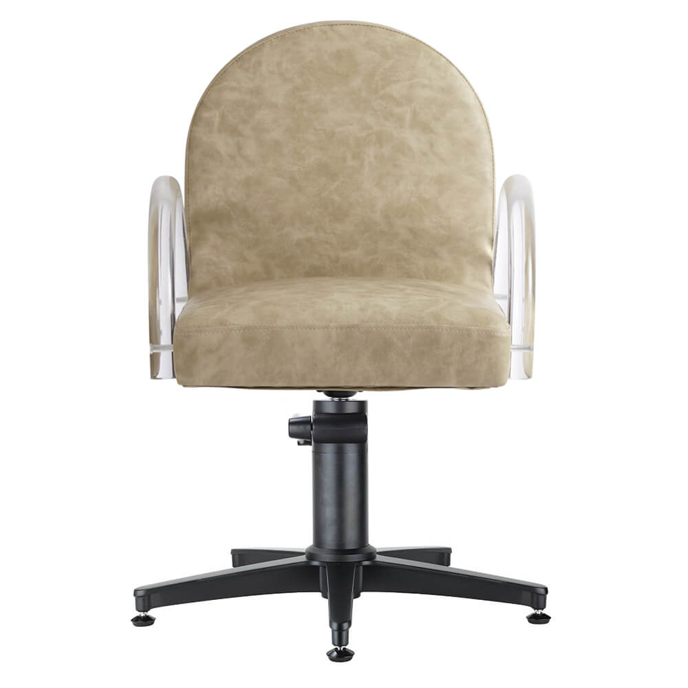 3015.01.S Archie Salon Chair Front Black Base