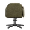 3018.01.S Lulu Sage Green Salon Chair Back Black Base