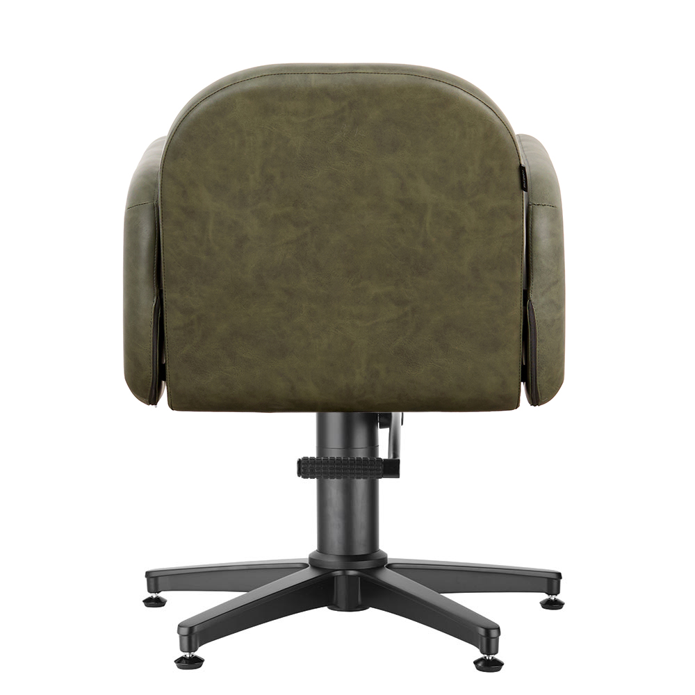 3018.01.S Lulu Sage Green Salon Chair Back Black Base