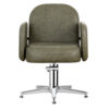 3018.01.S Lulu Sage Green Salon Chair Front
