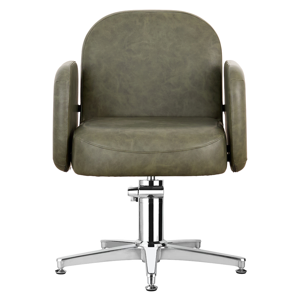 3018.01.S Lulu Sage Green Salon Chair Front