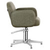 3018.01.S Lulu Sage Green Salon Chair Side