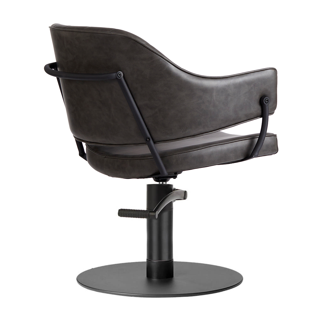 4113 Lexi TB Salon Chair Back Angled Omega