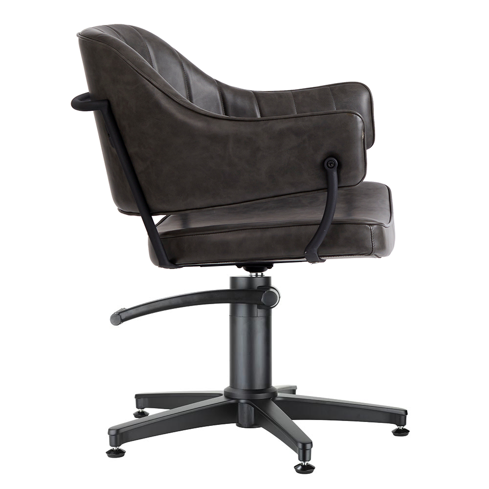 4113 Lexi TB Salon Chair Side Black Base