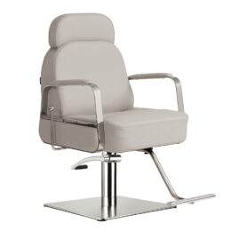 Claudia II Reclining Salon Chair Stone