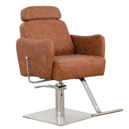 Coco Tan Reclining Salon Chair