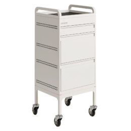 Studio 3 Drawer Trolley II White