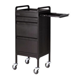 Studio 3 Drawer Trolley Black