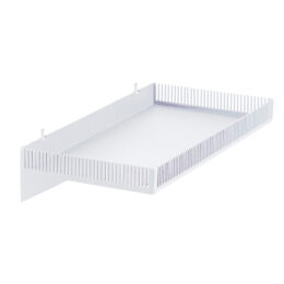 White Hair Extensions Holder II - Attachment for Metal Trolleys