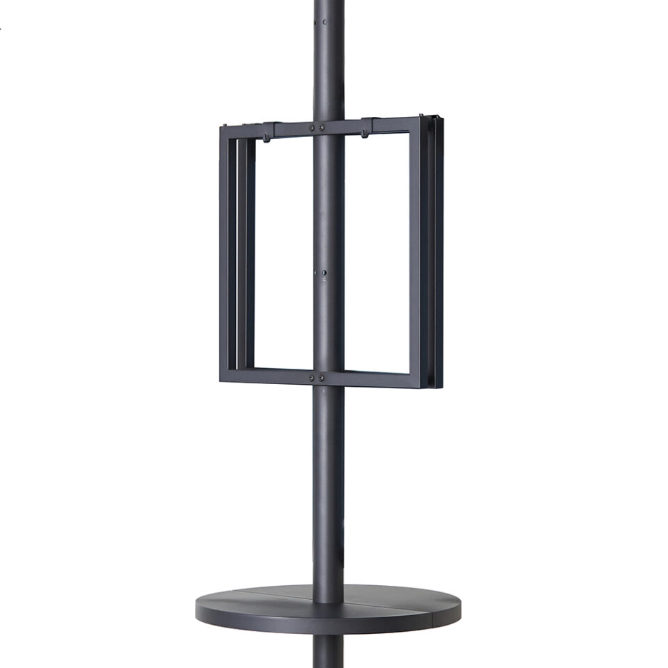 Salon Mirror Pole Joiner Frame Black Comfortel