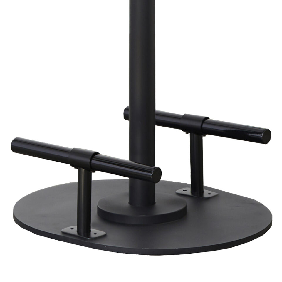 Salon Mirror Pole Joiner Frame Black Comfortel