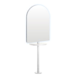 White Pole Joiner II with Arch LED II