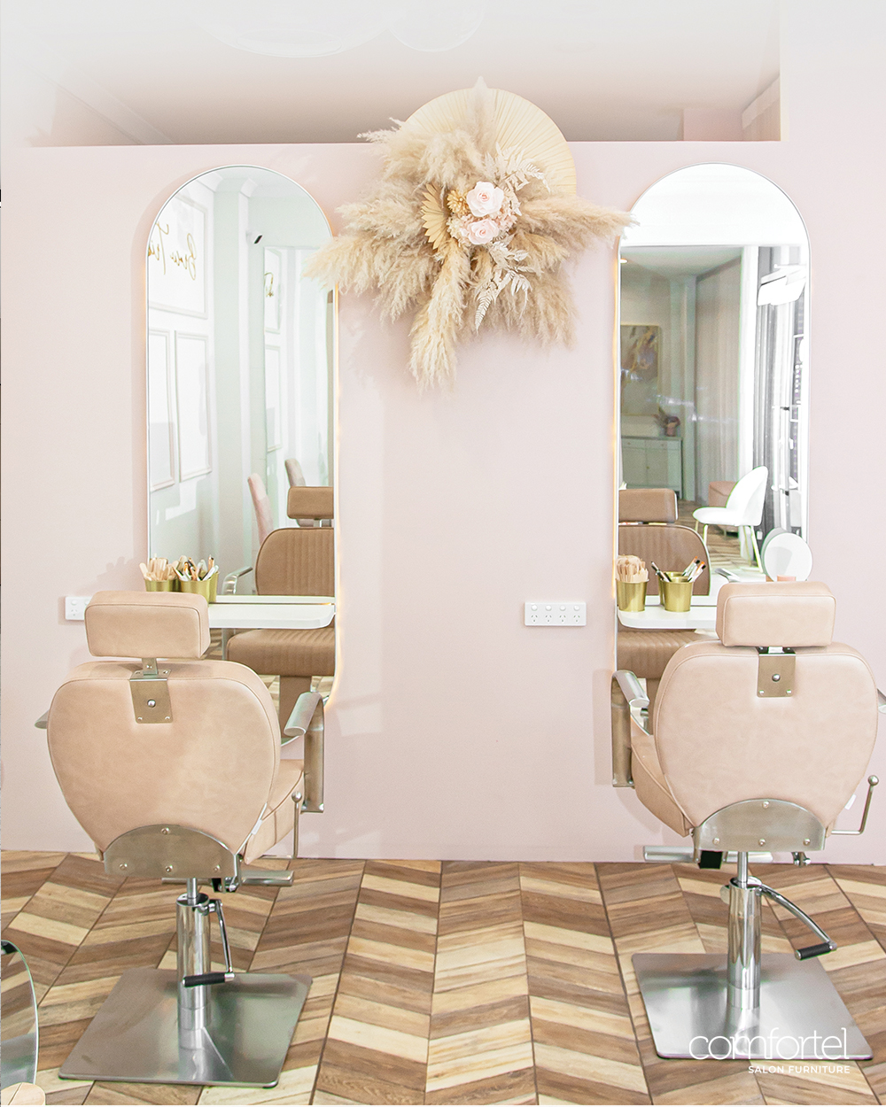 Beautiful Blush Salon Furniture Salon Inspiration by Comfortel