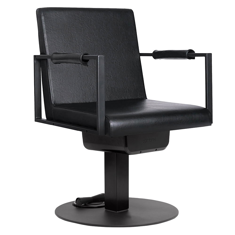 Harper - Black E-Lift Electric Salon Chair