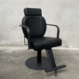 Lara Black Reclining Salon Chair - Ex Showroom Display