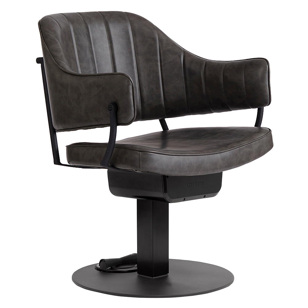 Lexi TB - Black E-Lift Electric Salon Chair