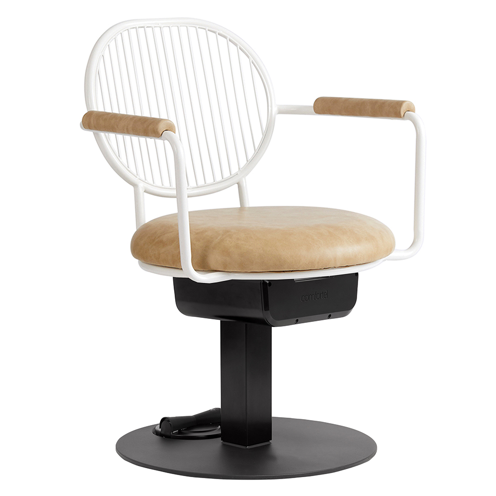 Serena - Black E-Lift Electric Salon Chair